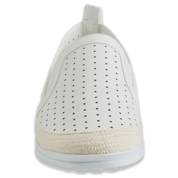 WANTED SHOES Crossfire Slip On White Espadrille Flats size10 - Picture 1 of 4